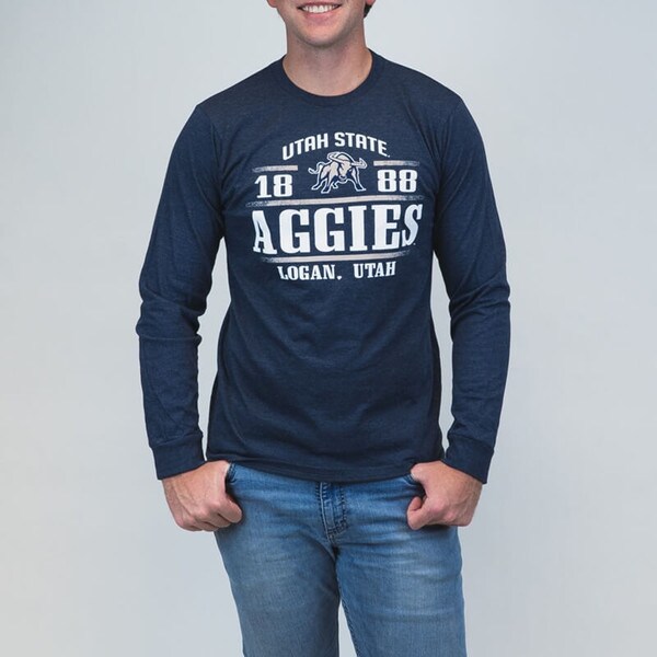 utah state aggies long sleeve tee